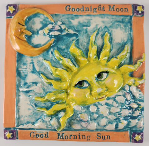 Goodnight Moon Good Morning Sun Tile