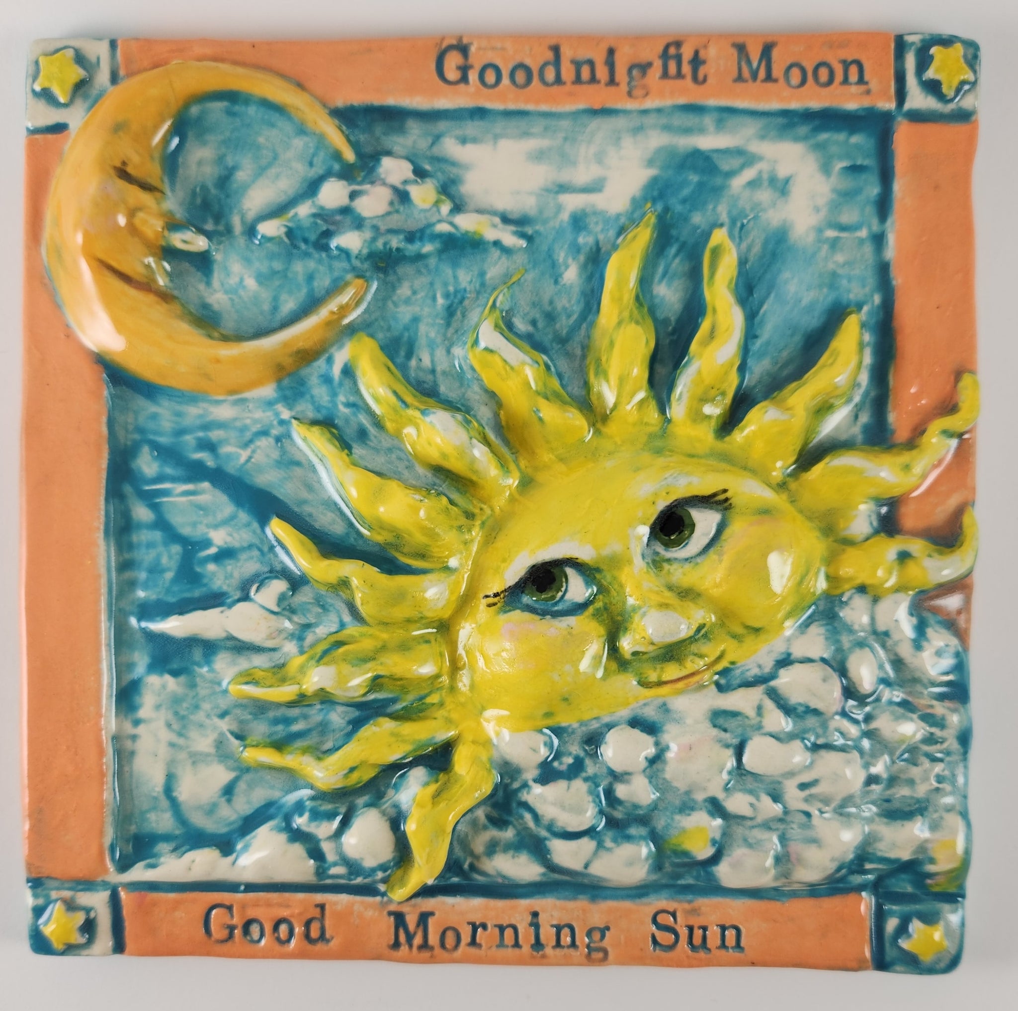 Goodnight Moon Good Morning Sun Tile